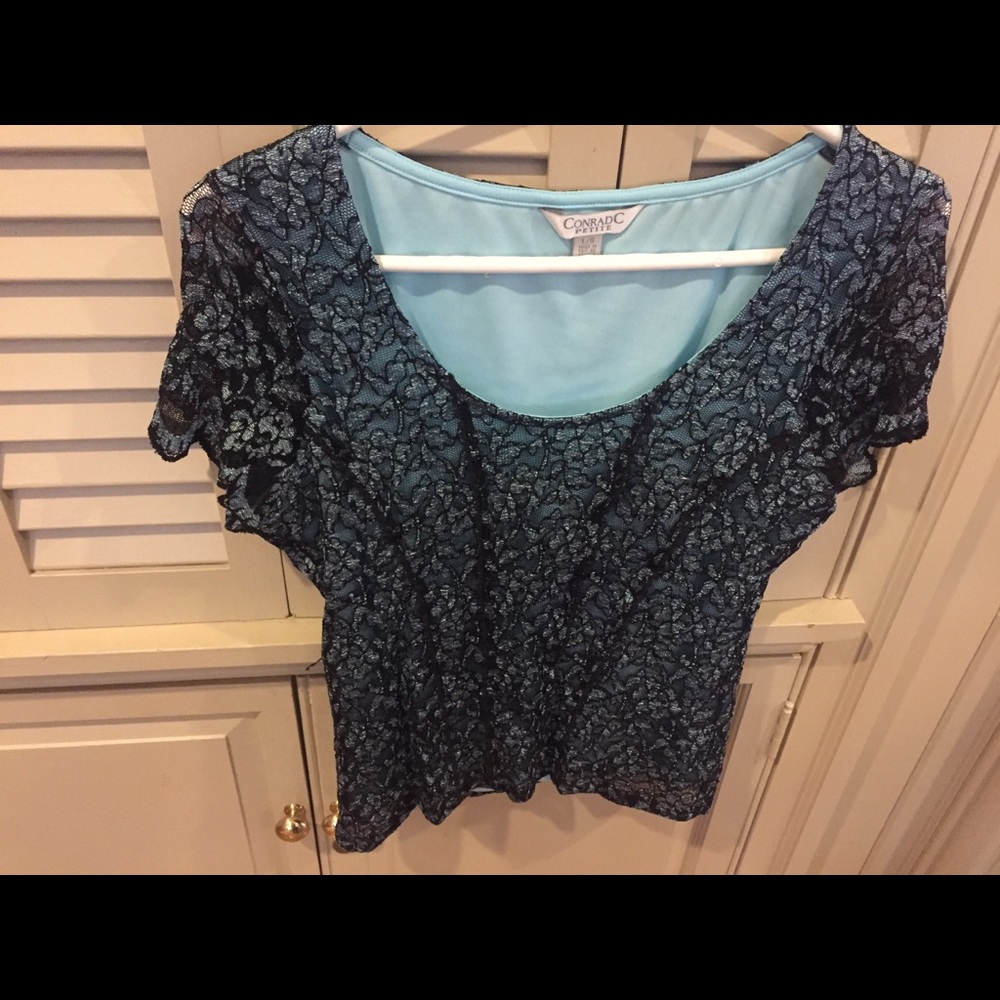 Conrad C Petite blouse